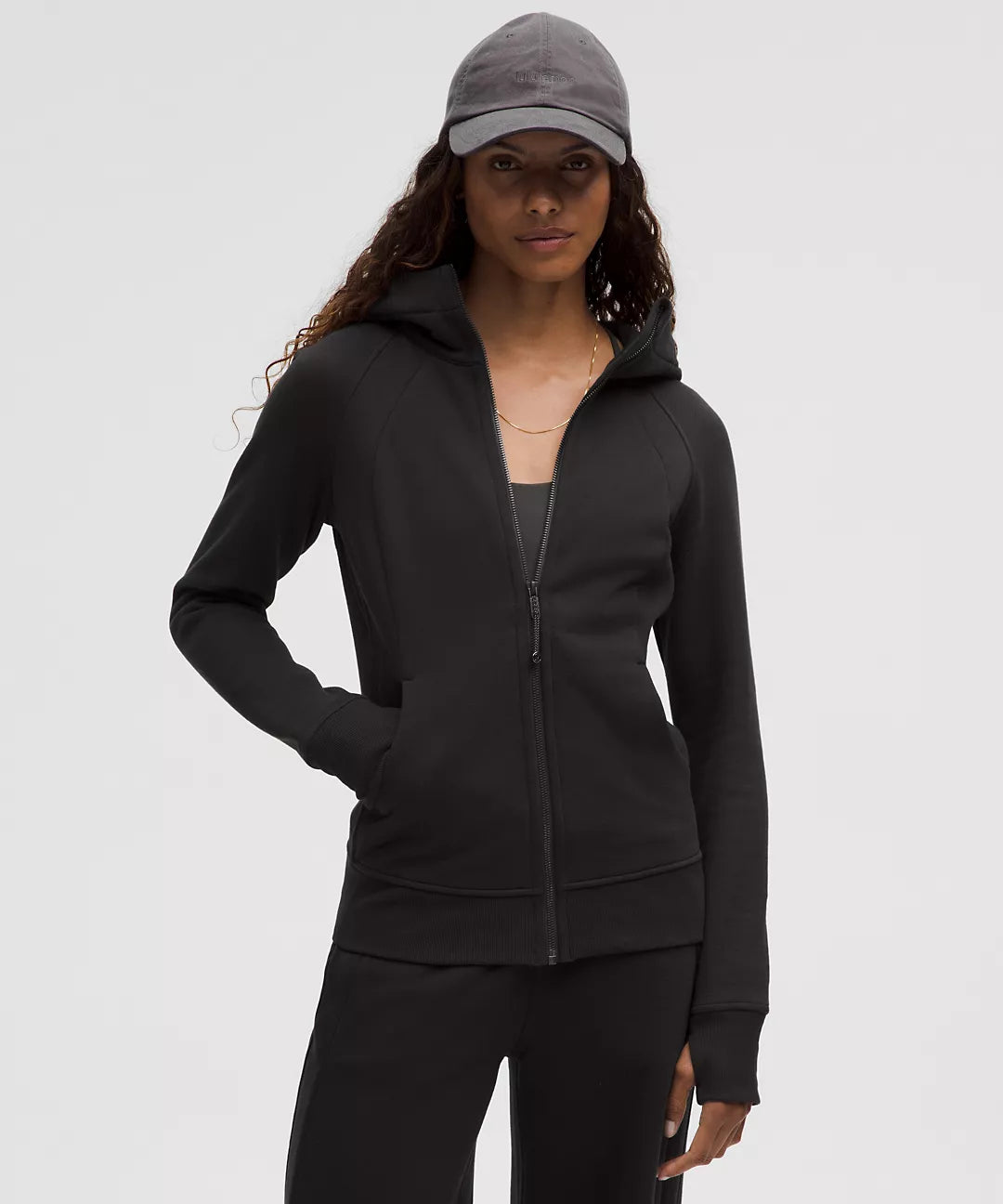 Scuba Black Full - Zip Hoodie