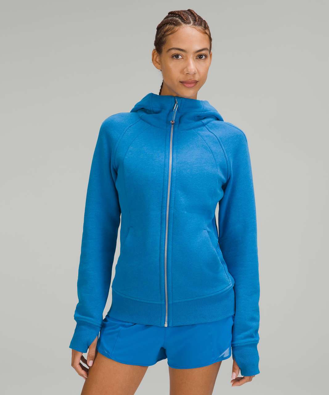Scuba Heathered Poolside Full - Zip Hoodie