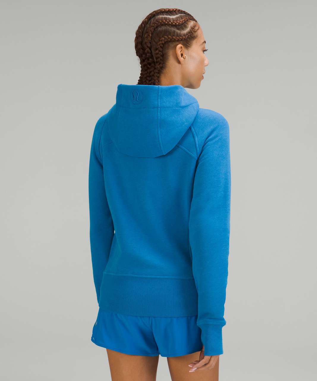 Scuba Heathered Poolside Full - Zip Hoodie