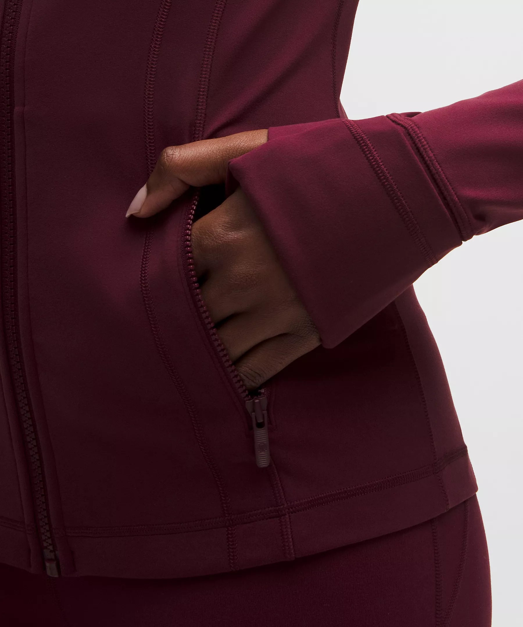 Define Burgundy Bay Jacket