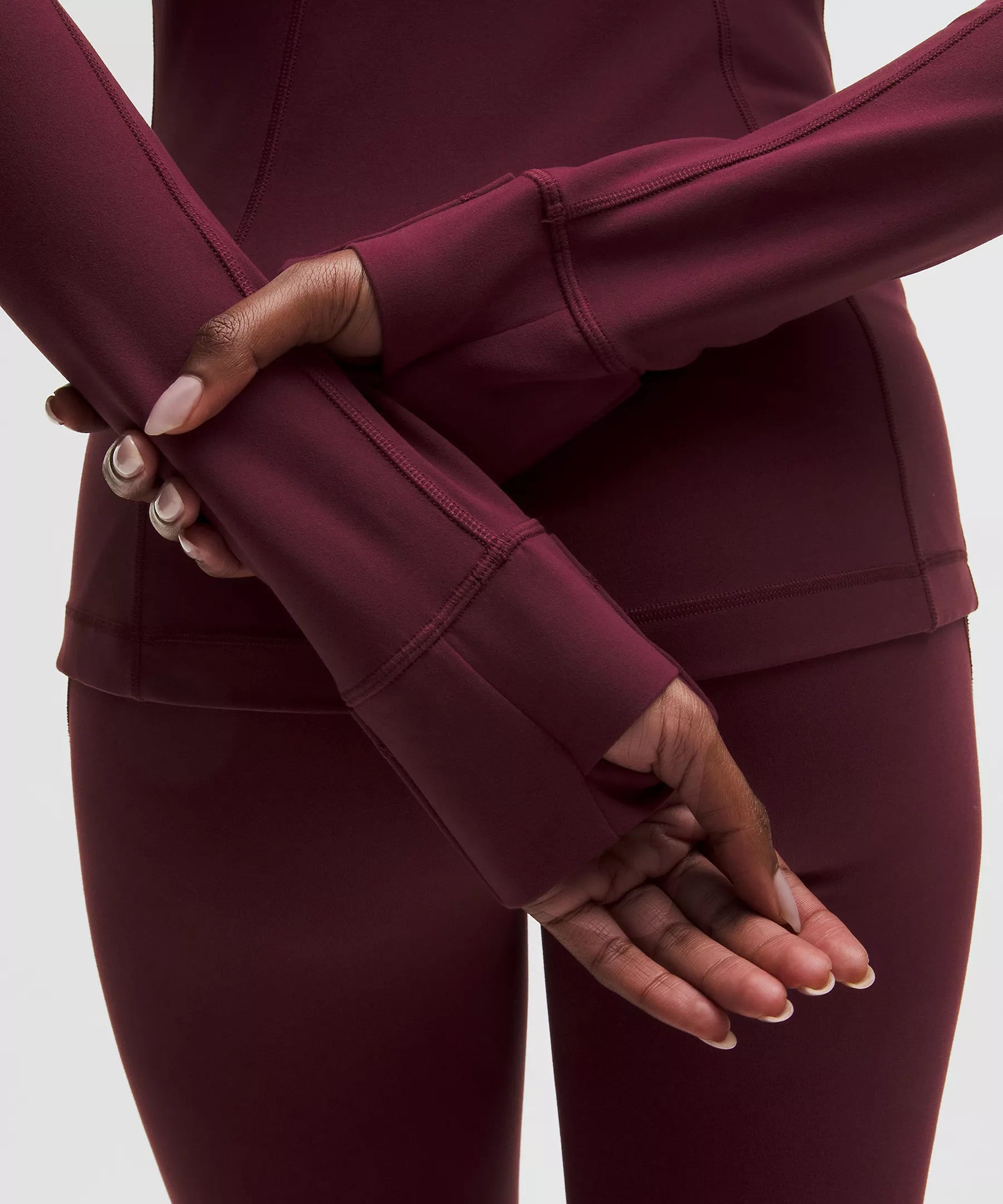 Define Jacket & Leggings Burgundy Bay Set