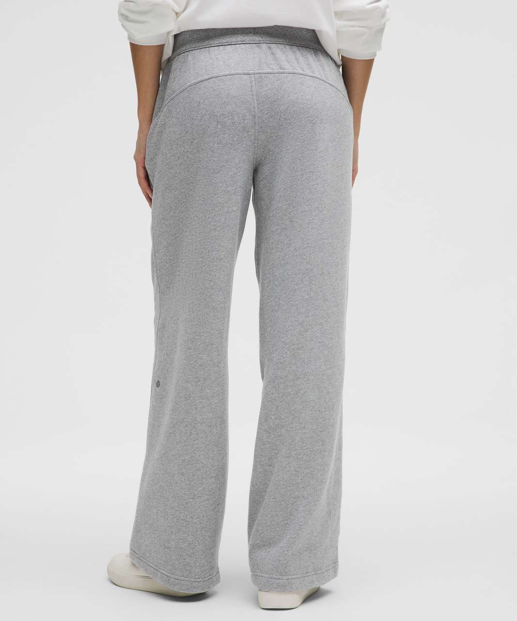 Scuba Oversize Gray Half - Zip Hoodie Set