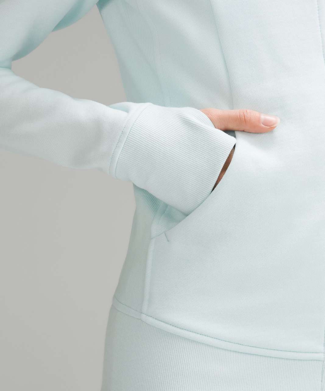 Scuba Sky Blue Full - Zip Hoodie