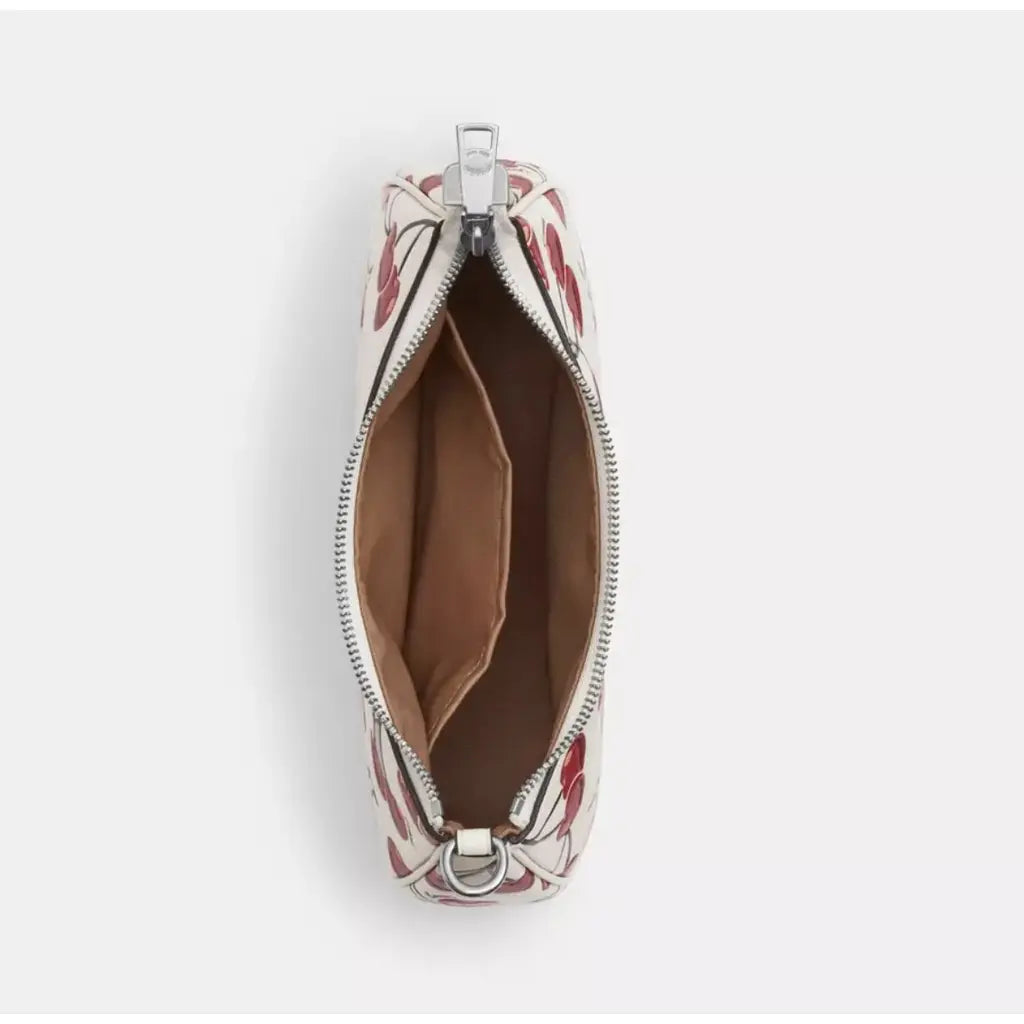 La Cherry Teri Shoulder White Bag