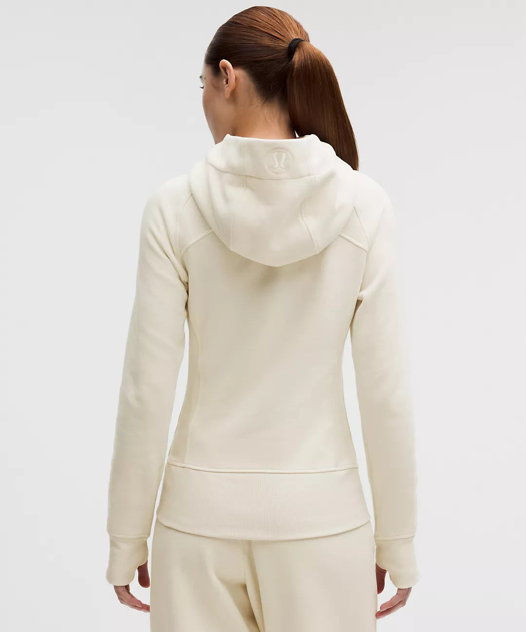 Scuba Light Ivory Gold Full - Zip Hoodie Set