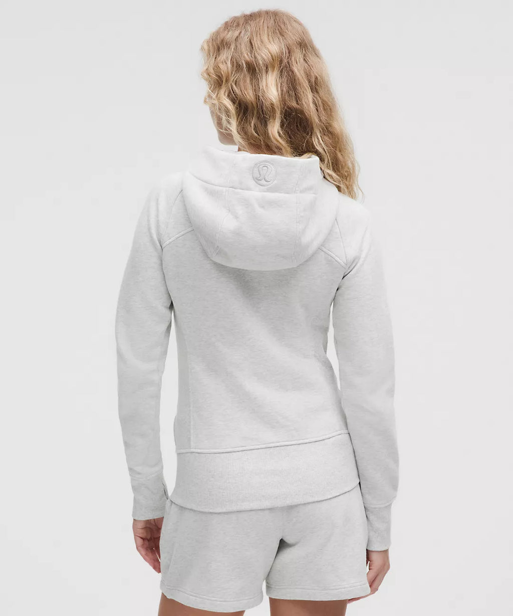 Scuba Ultra Light Gray Full - Zip Hoodie