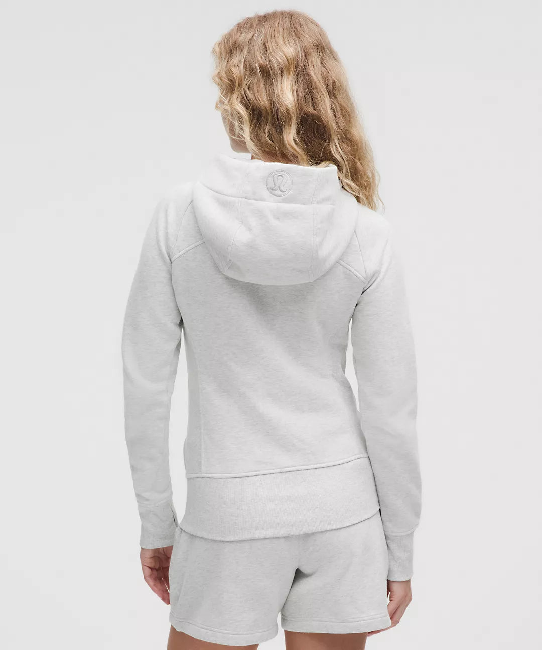 Scuba Ultra Light Gray Full - Zip Hoodie