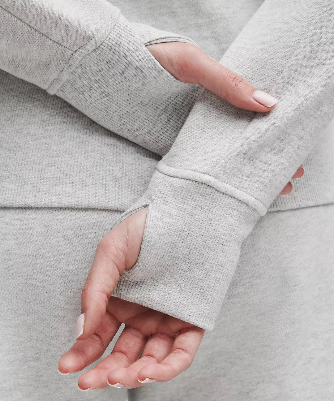 Scuba Ultra Light Gray Full - Zip Hoodie