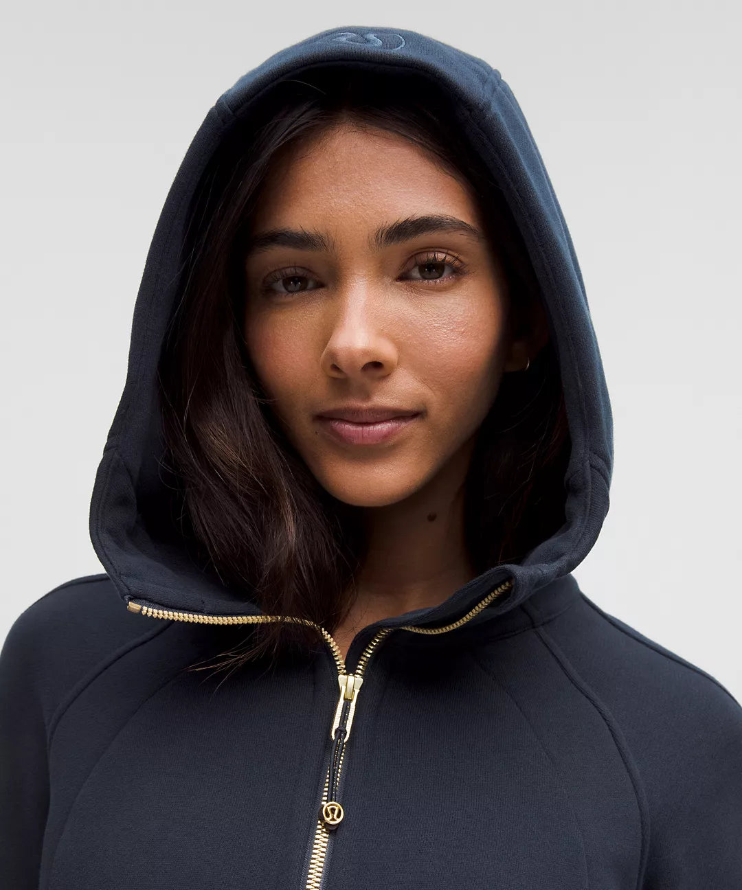 Scuba True Navy Gold Full - Zip Hoodie
