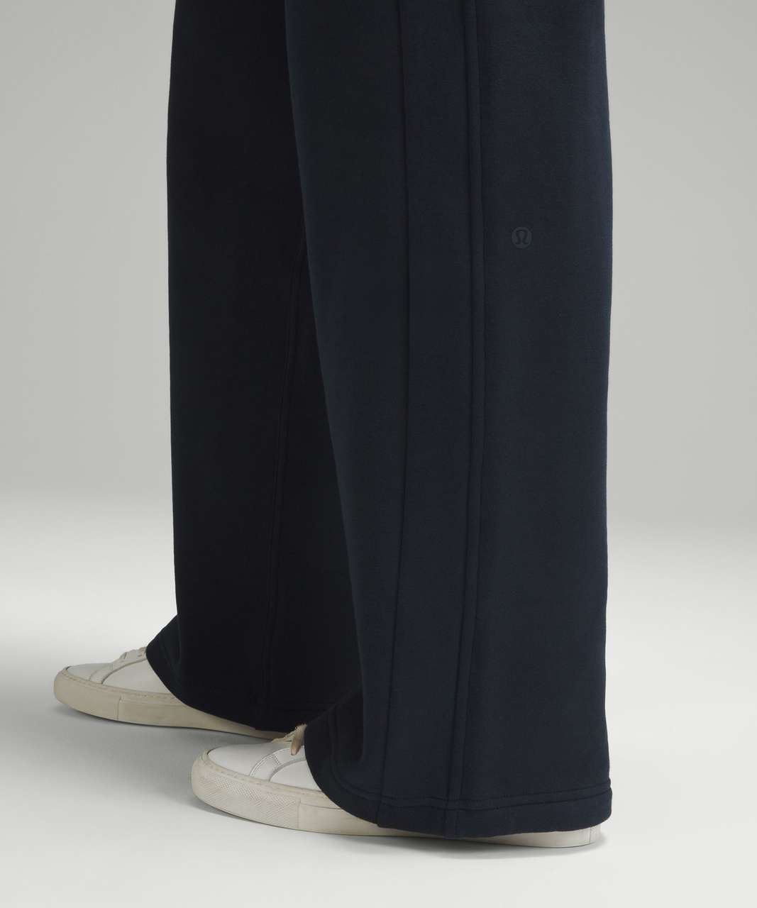 Scuba Oversize Ture Navy Half - Zip Hoodie Set