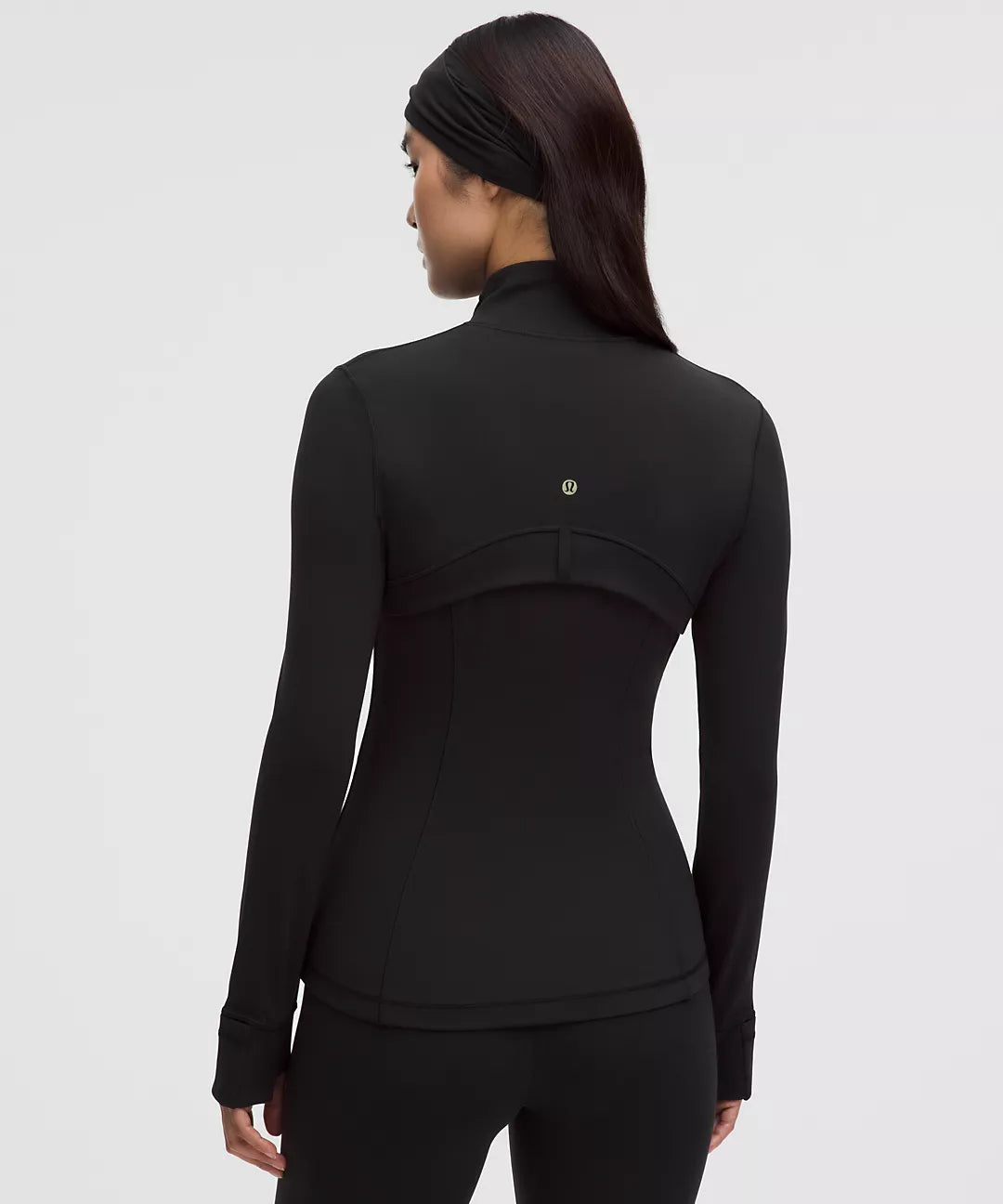 Define Jacket & Leggings Black Gold Zipper Set