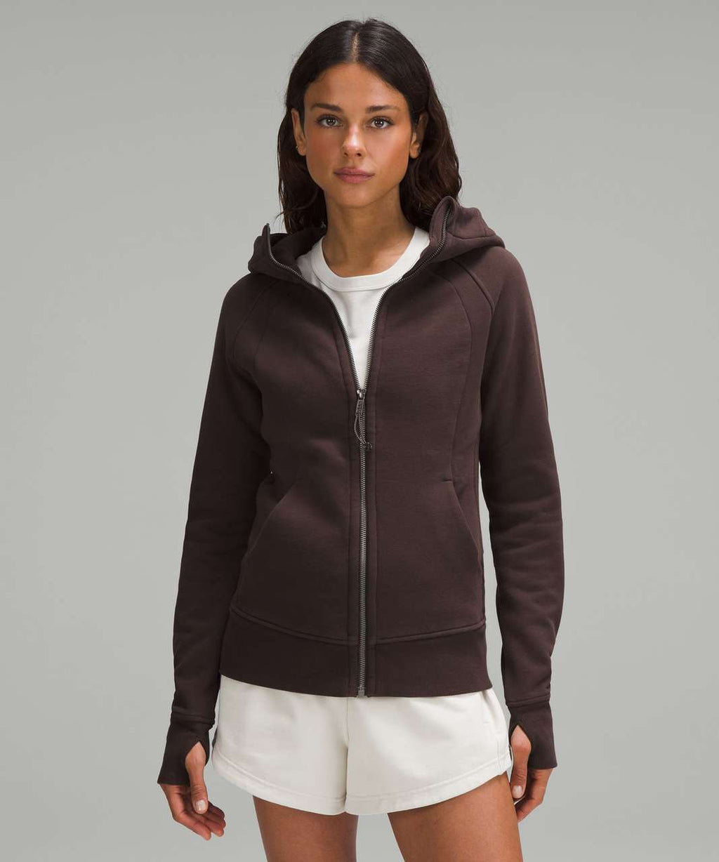 Scuba Espresso Brown Full - Zip Hoodie Set
